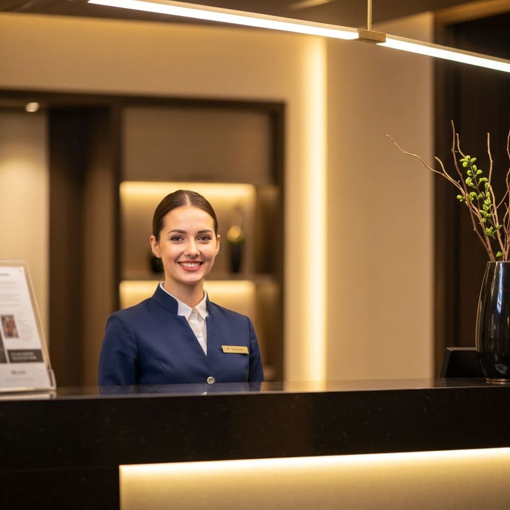 Hotel reception