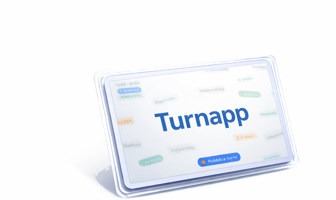 Badge Turnapp per timbratura NFC